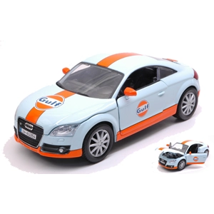 AUDI TT 2015 GULF SERIES 1:24 MotorMax Auto Stradali Modellino