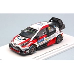 TOYOTA YARIS WRC N.12 WINNER FINLAND RALLY 2017 E.LAPPI-J.FERM 1:43 Spark Model Auto Rally Modellino