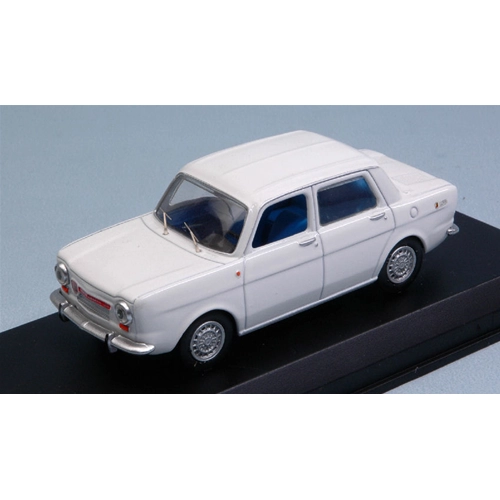 SIMCA ABARTH 1150 1963 BIANCO 1:43 Best Model Auto Stradali Modellino