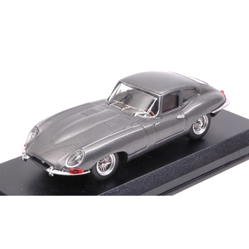 JAGUAR E COUPE' 1962 GUN METALLIC 1:43 Best Model Auto Stradali Modellino