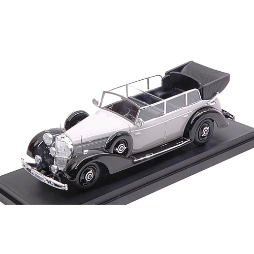 MERCEDES 770 NORIMBERGA 1937 GREY/BLACK 1:43 Rio Auto d'Epoca Modellino