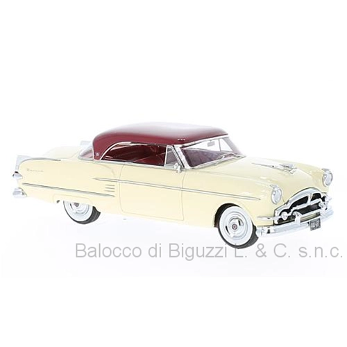 PACKARD PACIFIC COUPE' 1954 WHITE/RED 1:43 Neo Scale Models Auto Stradali Modellino