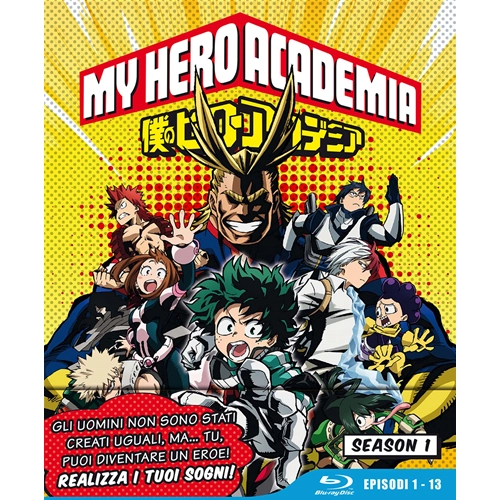 My Hero Academia - Season 01 Eps. 01-13 (Ltd. Edition) (3 Blu-Ray) [Blu-Ray Nuo