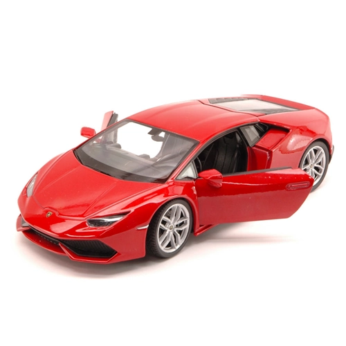 LAMBORGHINI HURACAN LP 610-4 2014 RED 1:24 Welly Auto Stradali Modellino