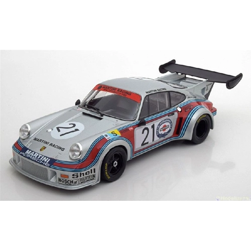PORSCHE 911 RSR TURBO N.21 DNF LE MANS 1974 H.KOINIGG-M.SCHURTI 1:18 Norev Auto Competizione Modellino