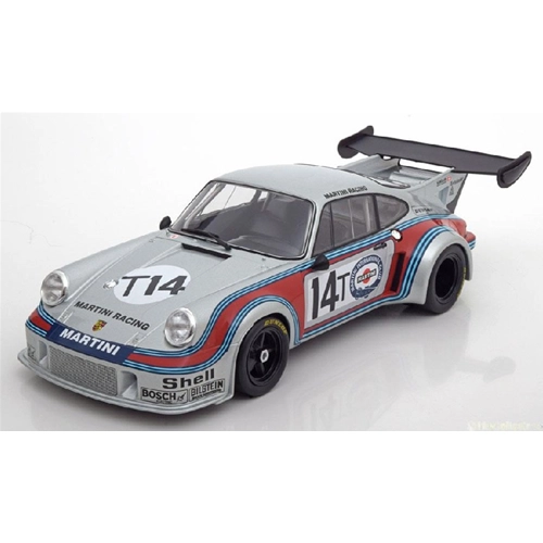 PORSCHE 911 RSR TURBO N.T14 TEST 1000 KM SPA 1974 H.MULLER-G.VAN LENNEP 1:18 Norev Auto Competizione Modellino