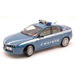 ALFA ROMEO 159 POLIZIA 2006 1:24 Burago Forze dell'Ordine Modellino
