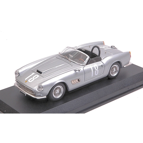 FERRARI 250 CALIFORNIA LWB N.18 WINNER NASSAU TROPHY 1959 B.GROSSMAN 1:43 Art Model Auto Competizione Modellino
