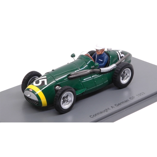 CONNAUGHT A R.SALVADORI 1953 N.15 RETIRED GERMAN GP 1:43 Spark Model Formula 1 Modellino