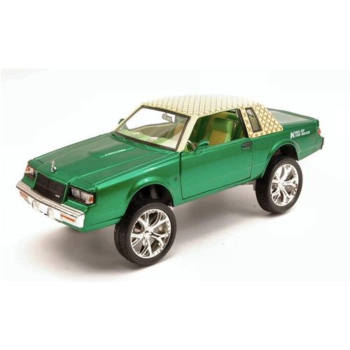 BUICK REGAL 1987 GREEN 1:24 MotorMax Auto Stradali Modellino