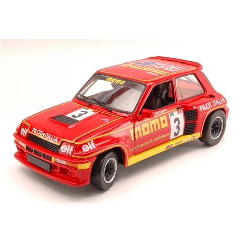 RENAULT 5 TURBO N.3 MOMO TURBO CUP 1984 M.SIGALA 1:18 Universal Hobbies Auto Competizione Modellino