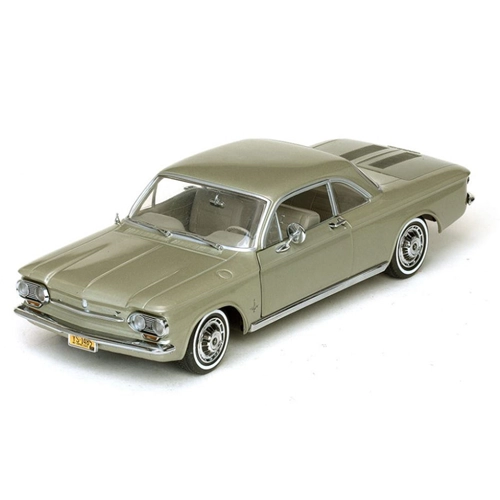 CHEVROLET CORVAIR COUPE' 1963 AUTUMN GOLD 1:18 SunStar Auto Stradali Modellino