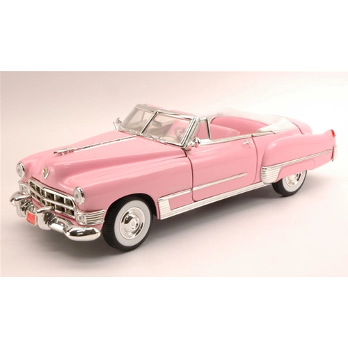 CADILLAC ELVIS PRESLEY 1955 PINK CABRIOLET 1:18 Motorcity Classics Movie Modellino