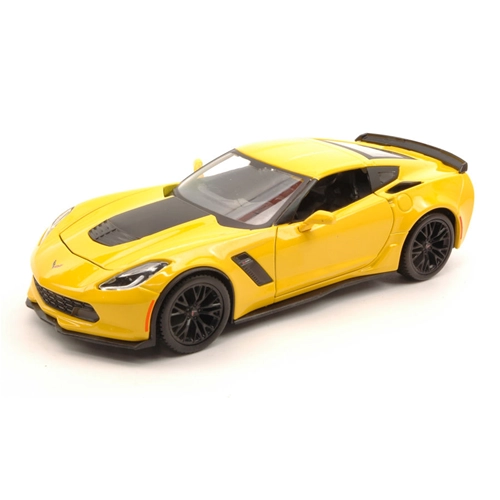 CORVETTE Z06 2015 YELLOW 1:24 Maisto Auto Stradali Modellino