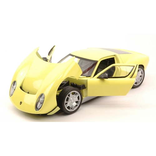 LAMBORGHINI MIURA CONCEPT 2008 YELLOW 1:24 MotorMax Auto Stradali Modellino