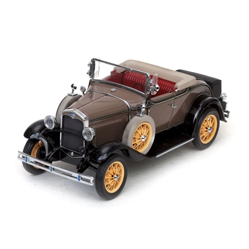 FORD MODEL A 1931 STONE BROWN 1:18 SunStar Auto d'Epoca Modellino