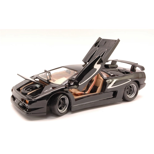 LAMBORGHINI DIABLO SV 1995 BLACK 1:18 Maisto Auto Stradali Modellino