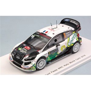 FORD FIESTA WRC N.3 8th MONTE CARLO 2018 B.BOUFFIER-X.PANSERI 1:43 Spark Model Auto Rally Modellino