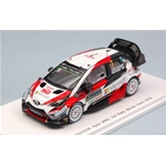 TOYOTA YARIS WRC N.7 3rd MONTE CARLO 2018 J.M.LATVALA-M.ANTTILA 1:43 Spark Model Auto Rally Modellino