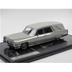CADILLAC SUPERIOR FUNERAL CAR SILVER 1970 1:43 Matrix Scale Models Pompe Funebri Modellino