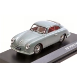 PORSCHE 356 1956 SILVER 1:43 Lucky Die Cast Auto Stradali Modellino