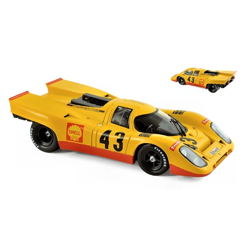 PORSCHE 917K N.43 5th 1000 KM SPA 1970 H.LAINE-G.VAN LENNEP 1:18 Norev Auto Competizione Modellino