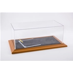 STARTING GRID DIORAMA DISPLAY CASE CHERRY WOOD HAND MADE 1:18/1:24 Atlantic-case Vetrine Modellino