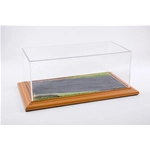STRADA DI CAMPAGNA DIORAMA DISPLAY CASE CHERRY WOOD HAND MADE 1:18/1:24 Atlantic-case Vetrine Modellino