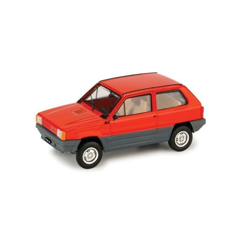 FIAT PANDA 30 1980 1a SERIE ROSSO SIAM 1:43 Brumm Auto Stradali Modellino