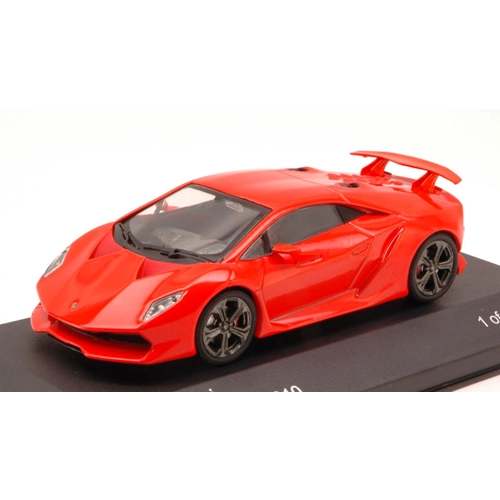 LAMBORGHINI SESTO ELEMENTO 2010 RED/ORANGE 1:43 Whitebox Auto Stradali Modellino