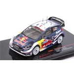 FORD FIESTA WRC N.1 WINNER TOUR DE CORSE 2018 S.OGIER-J.INGRASSIA 1:43 Ixo Model Auto Rally Modellino