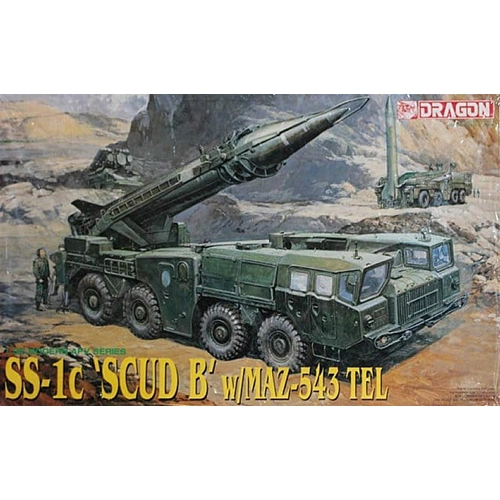 SS-1C "SCUD B" WITH MAZ 543 TEL.KIT 1:35 Dragon Kit Mezzi Militari Modellino