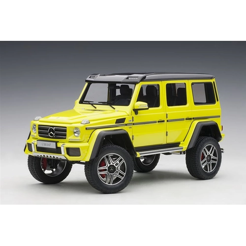 MERCEDES G500 4x4-2 2016 YELLOW/ELECTRIC BEAM 1:18 AutoArt Auto Stradali Modellino