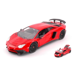 LAMBORGHINI AVENTADOR SV 2017 RED 1.24 Jada Toys Tuning Modellino