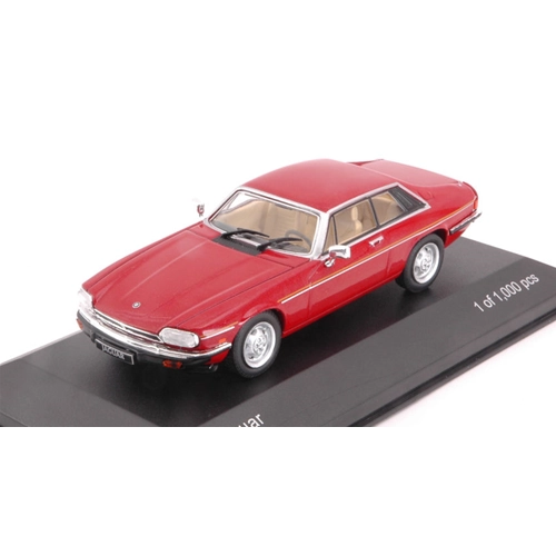 JAGUAR XJ-S DARK 1975 RED 1:43 Whitebox Auto Stradali Modellino