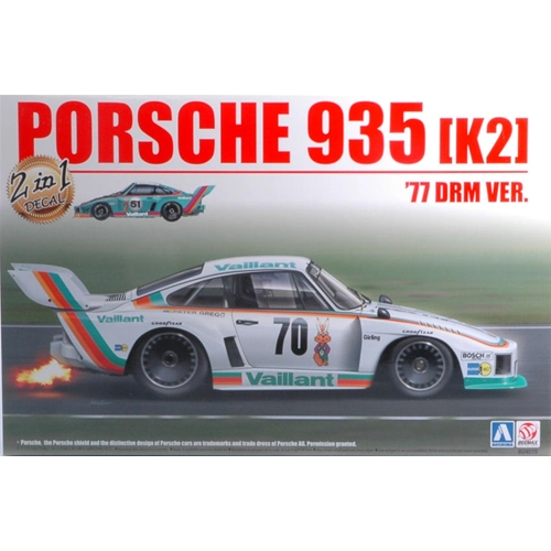PORSCHE 935 K2 DOUBLE VERSION NURBURGRING N.16 OR NURNBERG N.70 KIT 1:24 Beemax Kit Auto Modellino