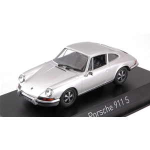 PORSCHE 911 S 2.4 1973 SILVER 1:43 Norev Auto Stradali Modellino