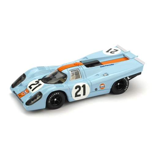 PORSCHE 917K N.21 RETIRED LE MANS 1970 P.RODRIGUEZ-L.KINNUNEN 1:43 Brumm Auto Competizione Modellino