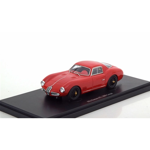 ALFA ROMEO 2000 SPORT COUPE 1953 RED MASTERPIECE COLLECTION 1:43 Autocult Auto Stradali Modellino