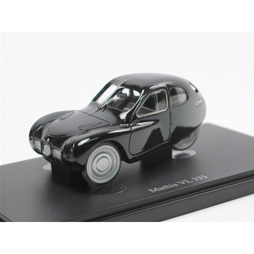 MATHIS VL 333 FRANCE 1942 BLACK 1:43 Autocult Auto d'Epoca Modellino