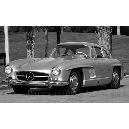 MERCEDES 300 SL SILVER 1954 1:8 PremiumX Auto Stradali Modellino