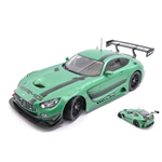 MERCEDES AMG GT3 METALLIC 2016 GREEN 1:18 Paragon Models Auto Stradali Modellino