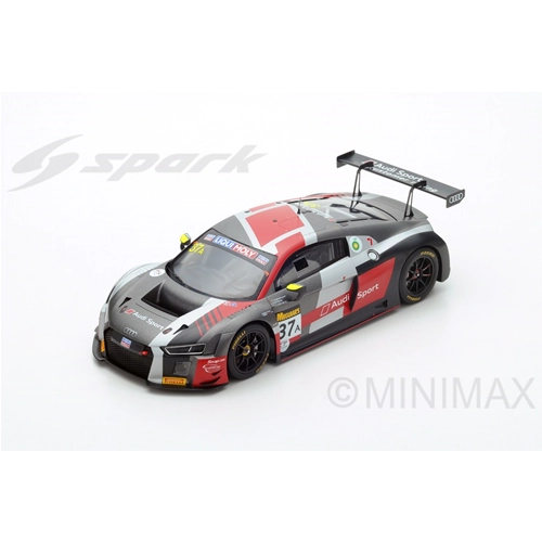 AUDI R8 LMS N.37A WINNER 12H BATHURST 2018 FRIJNS-LEONARD-VANTHOOR 1:18 Spark Model Auto Competizione Modellino