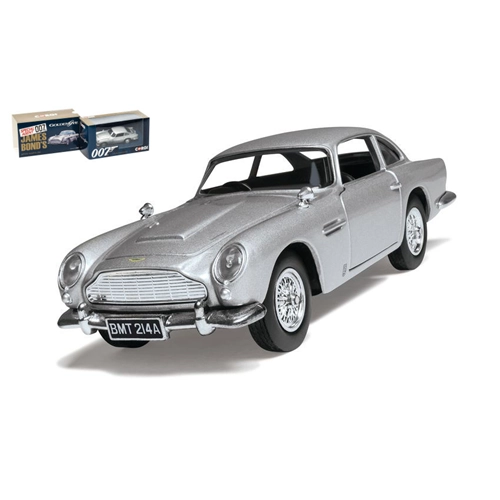 JAMES BOND 007 ASTON MARTIN DB5 "GOLDENEYE" P.BROSNAN 1965 1:36 Corgi Movie Modellino