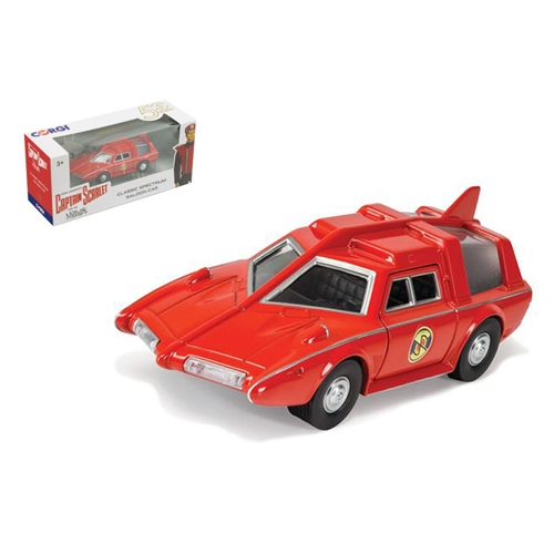 CAPTAIN SCARLET CLASSIC SPECTRUM SALOON CAR mm 120 Corgi Movie Modellino
