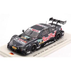BMW M4 N.11 WINNER RACE 1 DTM NURBURGRING 2016 M.WITTMANN 1:43 Spark Model Auto Competizione Modellino
