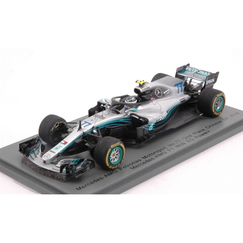 MERCEDES F1 W09 V.BOTTAS 2018 N.77 CHINESE GP 1:43 Spark Model Formula 1 Modellino