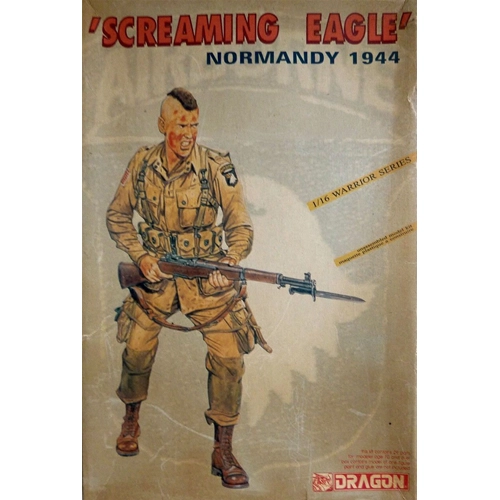SCREAMING EAGLE NORMANDY 1944 KIT 1:16 Dragon Kit Figure Militari Modellino