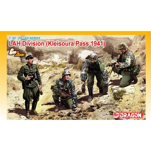 LAH DIVISION KLEISOURA PASS 1941 KIT 1:35 Dragon Kit Figure Militari Modellino