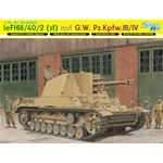 LE.FH 18/40/2 SFL AUF G.W.PZ.III/IV KIT 1:35 Dragon Kit Mezzi Militari Modellino